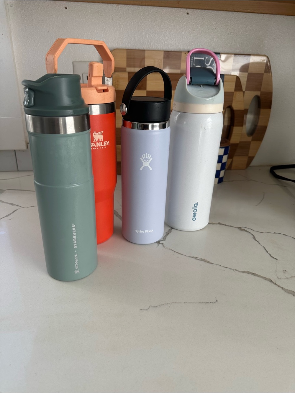 Hydro Flask, Stanley, owala bundle water bottles